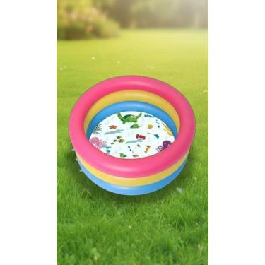Imagem de Piscina Inflável Infantil 76cm x 25cm 88 Litros - Congratulations Stor
