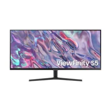 Imagem de Samsung monitor gamer viewfinity s5 uwqhd 34 led va 5gtg 100hz, dp/hdm