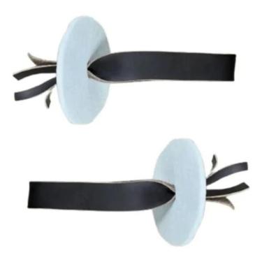 Imagem de Correia Couro + Feltros De Pratos Fanfarra Percussão Marcial - Liverpo