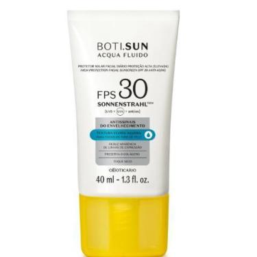 Imagem de Protetor Solar Facial Antissinais Fps30 Boti.Sun Acqua Fluido 40Ml - O