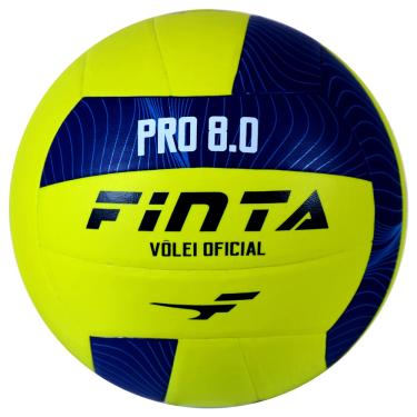 Imagem de Bola de Vôlei Oficial Finta pro 8.0 Amarela