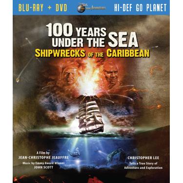 Imagem de 100 Years Under The Sea Shipwrecks Of The Caribbean (Two Disc Blu Ray Combo)