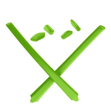 Imagem de Mryok Kits de reposição para ponteiras de orelha Oakley Flak Draft OO9364 – Opt, Verde, One Size