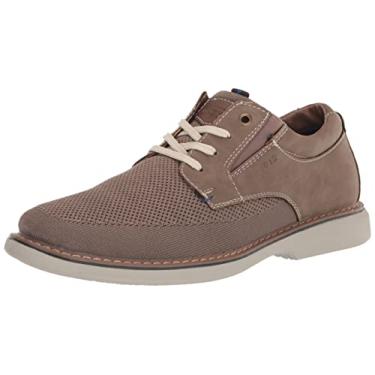 Imagem de Nunn Bush Sapato Oxford masculino Otto Knit Plain Toe, Cinzento-acastan, 44