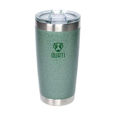 Imagem de COPO TÉRMICO QUATI COM TAMPA 591ML VERDE V2 – CV2CTML591 - QUATI