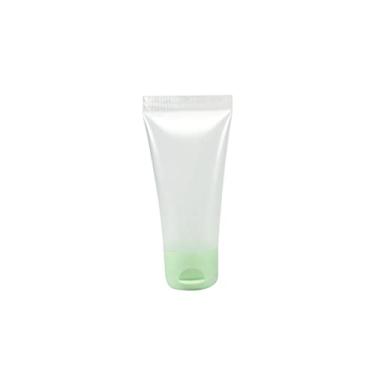 Imagem de BISNAGA PLÁSTICA TRANSPARENTE 20ML C/TAMPA FLIP TOP (50 PEÇAS) (Verde Água)