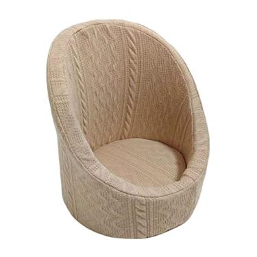 Imagem de Menolana Mini Sofá Posing Recém-nascido Acessórios de Sofá Pequenos Adereços de Fotografia de Sofá Pequeno, B