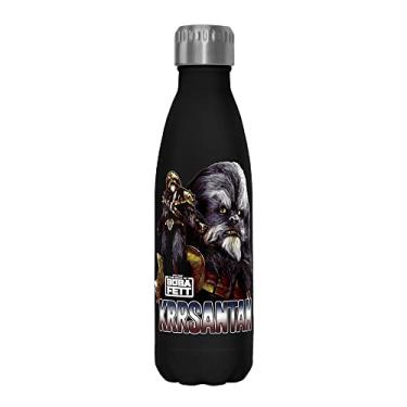 Imagem de Star Wars Garrafa de água de aço inoxidável Questions Later 482 ml, 482 ml, multicolorida