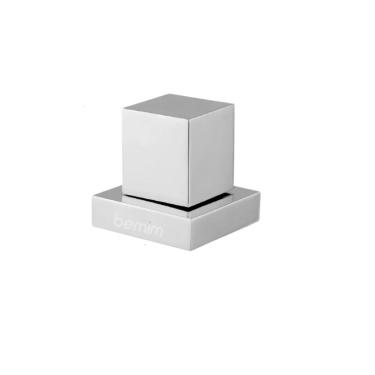 Imagem de Acabamento Em ABS Quadrado Cromado Para Registro