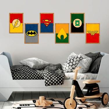 Placa decorativa Geek mdf Batman que Ri em Promoção na Americanas