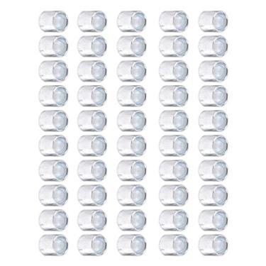 Imagem de Baosity 50 peças espaçadores de rolamento de roda de liga de 10 mm para skate em linha scooter