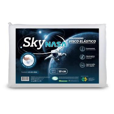 Imagem de Travesseiro Sky Nasa 10 Viscoelástico Hipoalergênico Nap