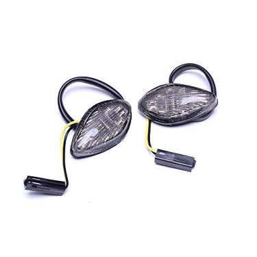 Imagem de VOFONO 2013-2019 Honda Grom Frente Âmbar Flush 12 LEDs Sinais de Transmissão Pisca-Piscas Pacote com 2