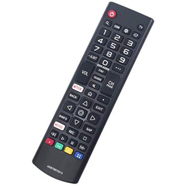 Imagem de Controle remoto de substituição AKB75675313 para LG LED TV 65UN7100PUA 65UN6950ZUA 65UN6951ZUA 70UN6950ZUA 70UN7370PUC 70UN7370AUD 70UN7370PUB 70UN7100PUA 70UN70PUA 70PUA 70 5UN8570PUC 75UN7370PUE 75UN8000PUB