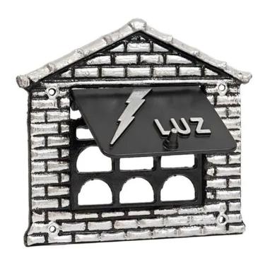 Imagem de Visor de Luz Prata em alumínio 