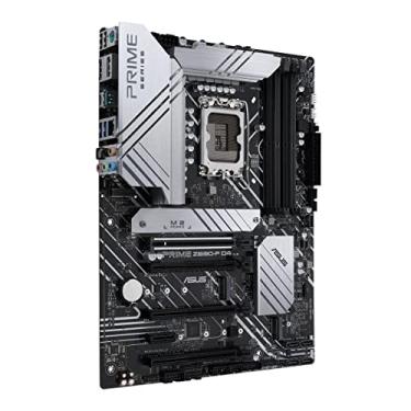 Imagem de ASUS Prime Z690-P D4 LGA 1700 (Intel 12ª geração) ATX MotherBoard (PCIE 5.0, DDR4,14+1 estágios de energia, 3x M.2,2,5 GB LAN, V-M.2 E-key, painel frontal USB 3.2 Gen 1 USB Tipo-C, Suporte Thunderbolt 4, Arua Sync)