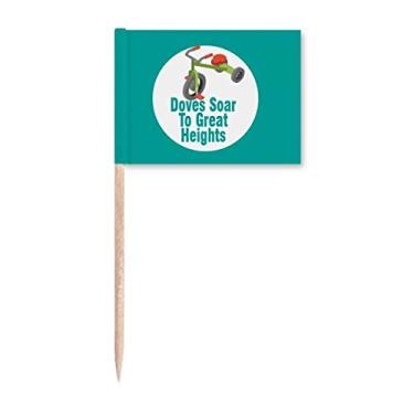 Imagem de Children Mind Pure Innocent palito de dente marcador para decoração de festa