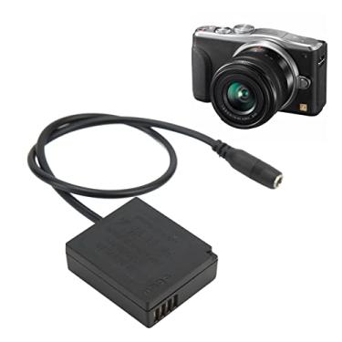 Imagem de Acoplador DC DMW para DMC GF6 GF5 GF3K GX7 S6 S6K GX80 GX85 Câmera AC100-240V Bateria Fictícia da Câmera, DMW DCC11 BLG10 BLE9 Acoplador DC da Bateria Fictícia (US)
