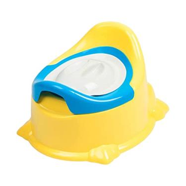 Imagem de Vaveren Penico para bebê, assento de vaso sanitário para treinamento de penico para bebê, assento para cadeira de banheiro para carro de acampamento, AMARELO