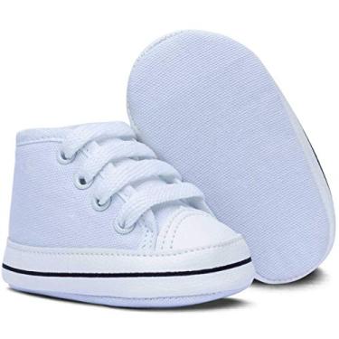 Imagem de Sapatinho Bebe Tenis Star Menina 01.03 (Branco, P)