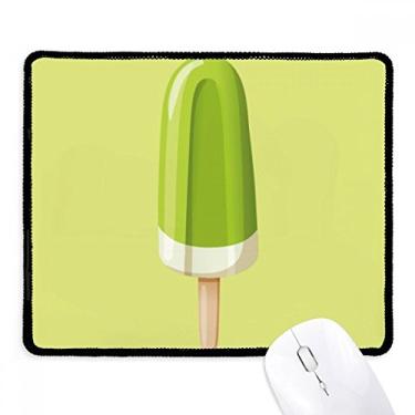 Imagem de Mousepad Green Mung Bean picolé doce sorvete, tapete de borracha para jogos