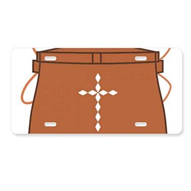 Imagem de DIYthinker Placa de licença Tokelau Oceania National Emblema Decoração de aço inoxidável Automobile Tag