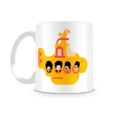 Imagem de Artgeek Caneca Cer�mica Beatles Yellow Submarine 325 ml