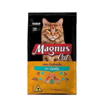Imagem de Ração Magnus Premium Gatos Adultos Salmão 20kg