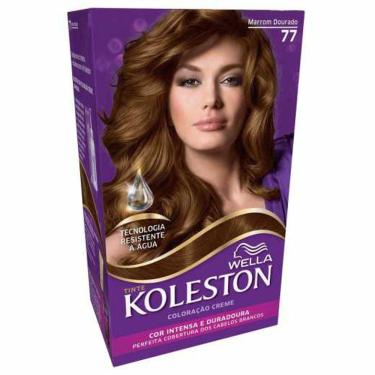 Imagem de Tintura Koleston 77 Marrom Dourado
