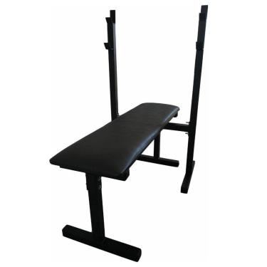 Imagem de Banco/ Cavalete/ Supino Regulável Reto Completa-Unissex