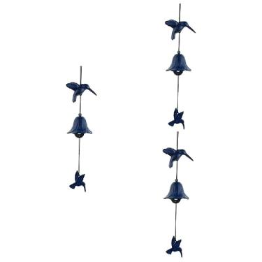 Imagem de Amosfun 3 Pçs Janela Ao Ar Livre Profundo Pátio Do Carro Pingente Jardim Japonês Presentes Da Mãe Sinos De Vento Requintados Decoração De Árvore Interna E Parede De Sino De Gramado Com