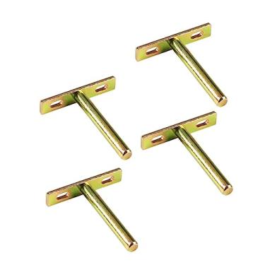 Imagem de Garneck 4 Peças Suporte De 5 Placas Prateleiras De Armazenamento Prateleiras De Aço Inoxidável Suportes De Prateleiras De Aço Inoxidável Suporte De Prateleira Flutuante Prateleiras