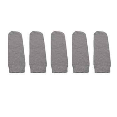 Imagem de Meias de compressão para amputados, 5 peças de meias próteses para membros, meias macias respiráveis de algodão de alta elasticidade (M)