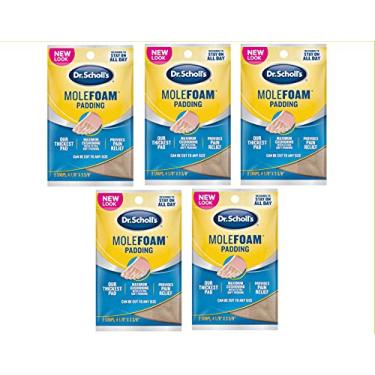 Imagem de Dr. Scholl 's Molefoam acolchoado 2 cada, Pack of 5