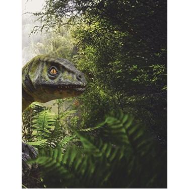 Imagem de Dinosaur Graph Book: 8.5 x 11 Quad Rule Graph Paper 200 pages (100 sheets)