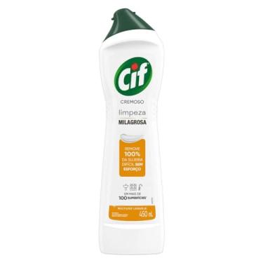 Imagem de CIF Cremoso Limpeza Milagrosa Laranja 450 ml