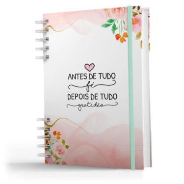 Imagem de Caderno De Anotações - 200 Paginas Pautadas - Coleção Floral - Antes de tudo