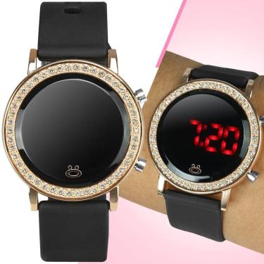 Imagem de Relogio feminino premium exclusivo strass