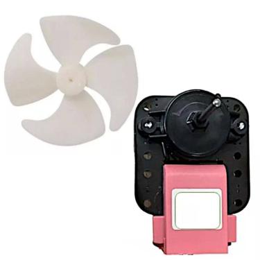Imagem de Motor Ventilador E Hélice Geladeira Brastemp Consul 110V
