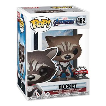 Imagem de POP! Vingadores Ultimato 462 Rocket Raccoon Exclusivo