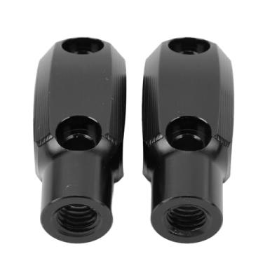 Imagem de Monta de elho de Moicleta, 1 par de Monta de elho R de Moicleta M10 X 1.5 Rosca No Sentido Horário Braçadeira de elho de Guiador de Ferro Ajustável