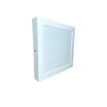 Imagem de Painel Com Placa de Led Taschibra 18W Lys Quadrado Sobrepor Bivolt 6500K Branco Frio
