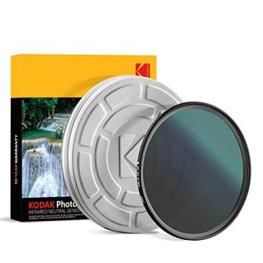 Imagem de O filtro de densidade neutra KODAK IR reduz a profundidade de captura de campo e reduz o movimento infravermelho para precisão de cor, fino, vidro de 16 camadas com revestimento nano com mini guia | 58 mm
