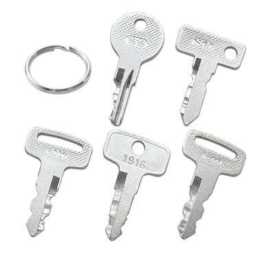 Imagem de KeyPower Conjunto de chaves de concessionária de carrinho de golfe para EZGO Yamaha Club Car PTV Ds/chaves de ignição elétrica