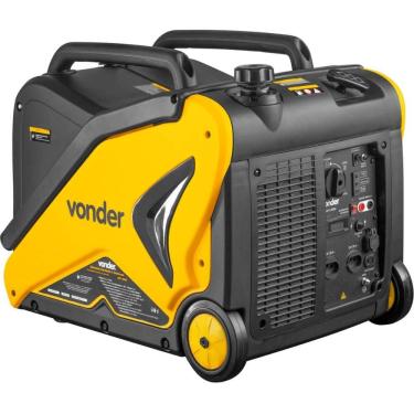 Imagem de Gerador Inversor a Gasolina 3000W 127V Vonder com Bateria Ío