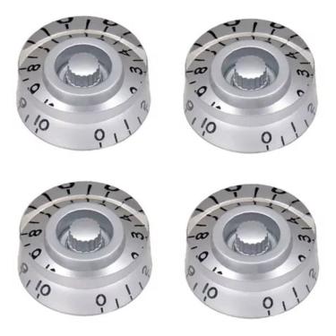 Imagem de Knob Prata Les Paul - 4 Unidades