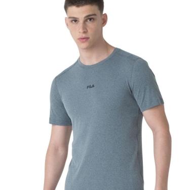 Imagem de Camiseta Eclipse Mesh Fila Masculina GG Cinza-Masculino