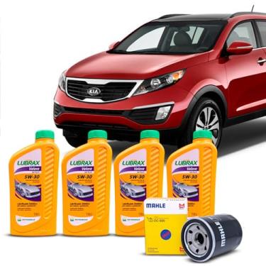 Imagem de Kit Troca de Oleo 5w30 e Filtro Kia Sportage 2.0 16v 4x2 2012 a 2016