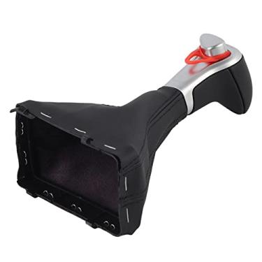 Imagem de Manopla de Mudança de Marcha, Bota de Couro Preto, Substituição para Conjunto para Carros Com Volante à Esquerda A4l B8 B8pa