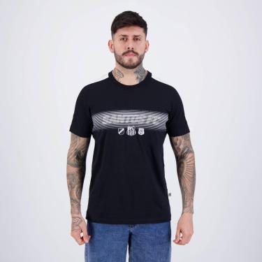 Imagem de Camisa Santos FC Classic Preta-Masculino